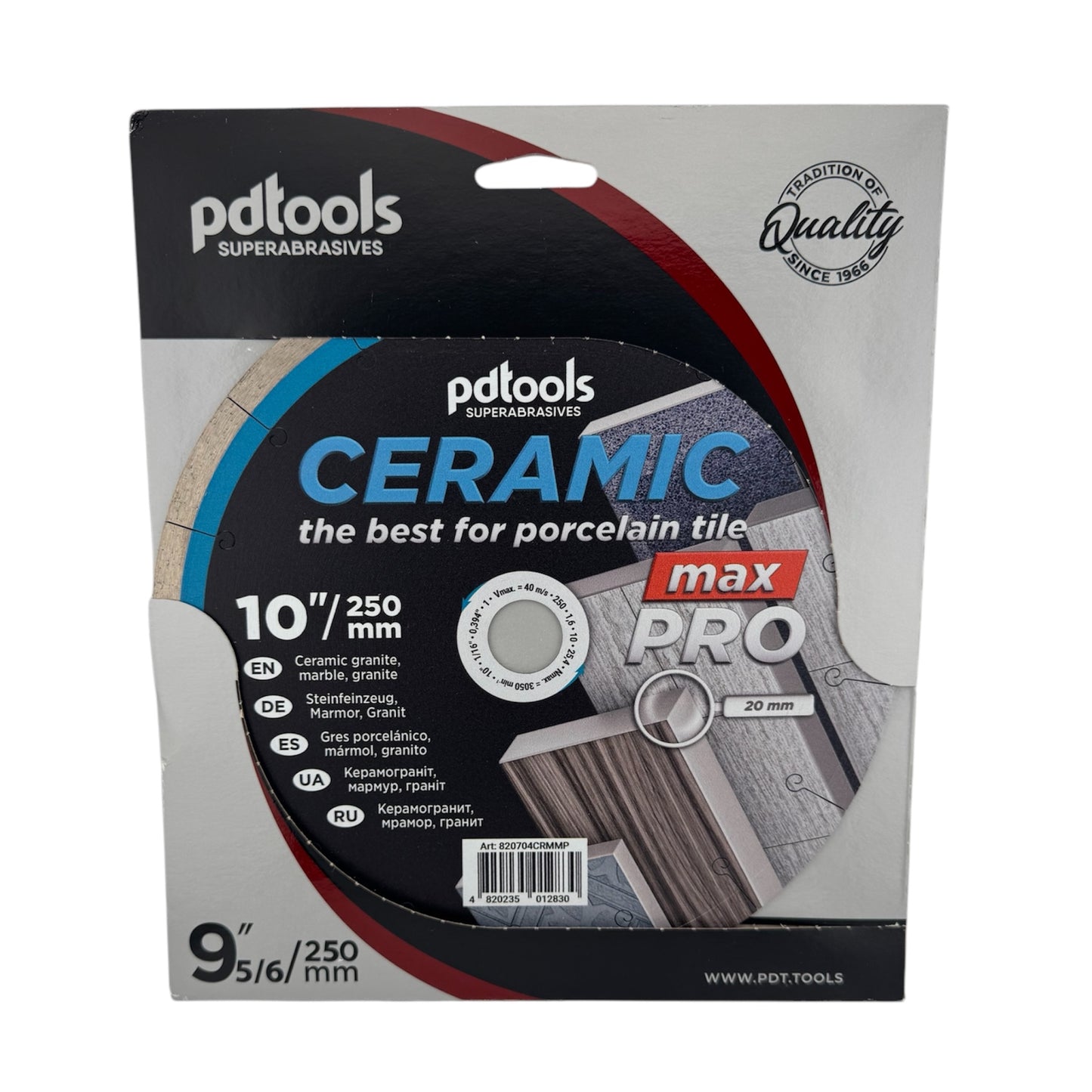 Diamond saw blade CERAMICS MAX PRO 14''