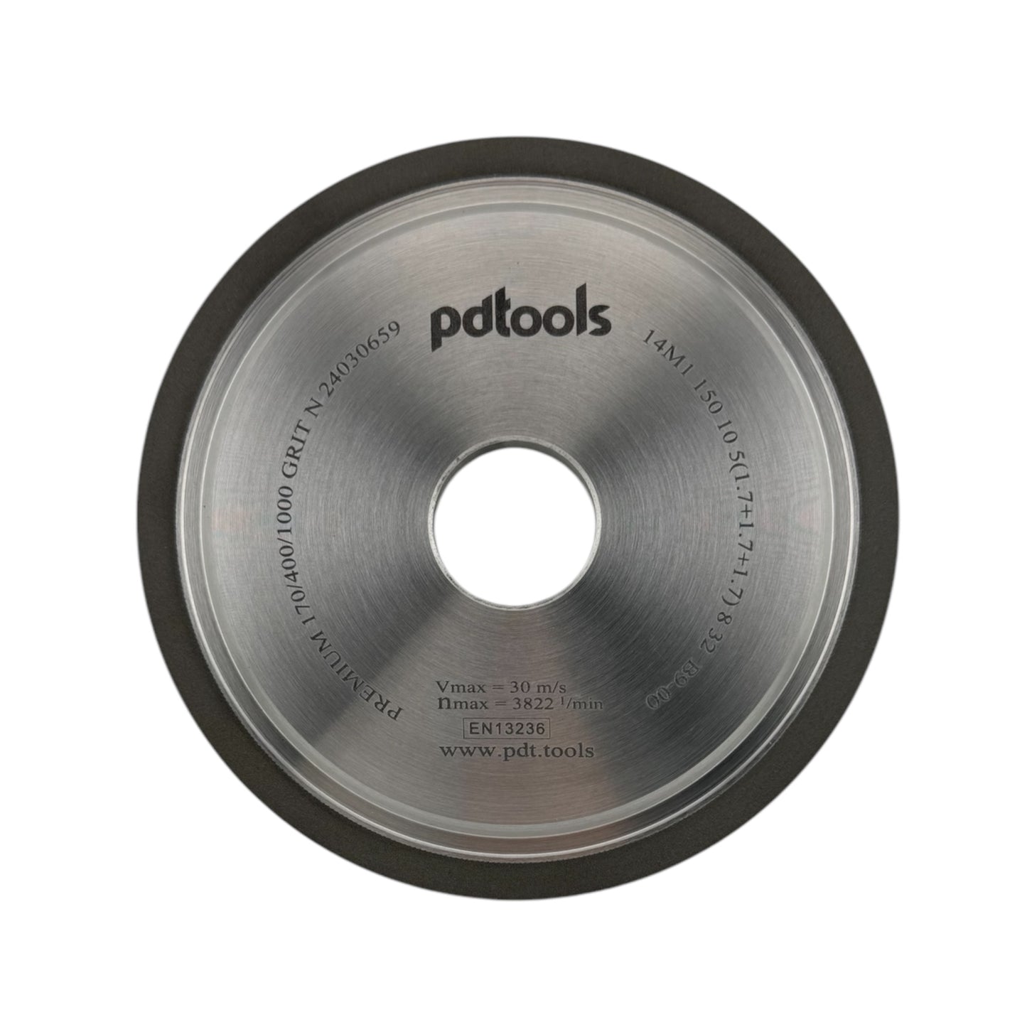 Diamond grinding wheel 14M1 150-10-5(1.7+1.7+1.7)-8-32 D107/D46/M20 C100 B9-00