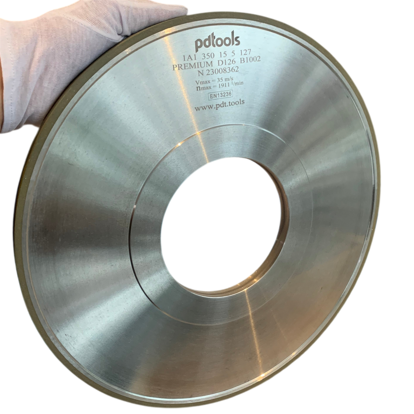 Diamond grinding wheel 1A1 350-15-5-127 D126 PREMIUM B1002