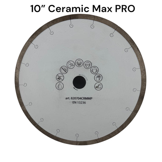 10" Diamond Saw Blade Ceramic Max Pro 1.6mm | Tile Cutter