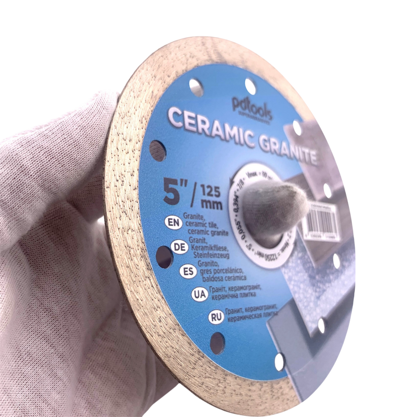 Diamond cutting disc CERAMICS GRANITE 5''