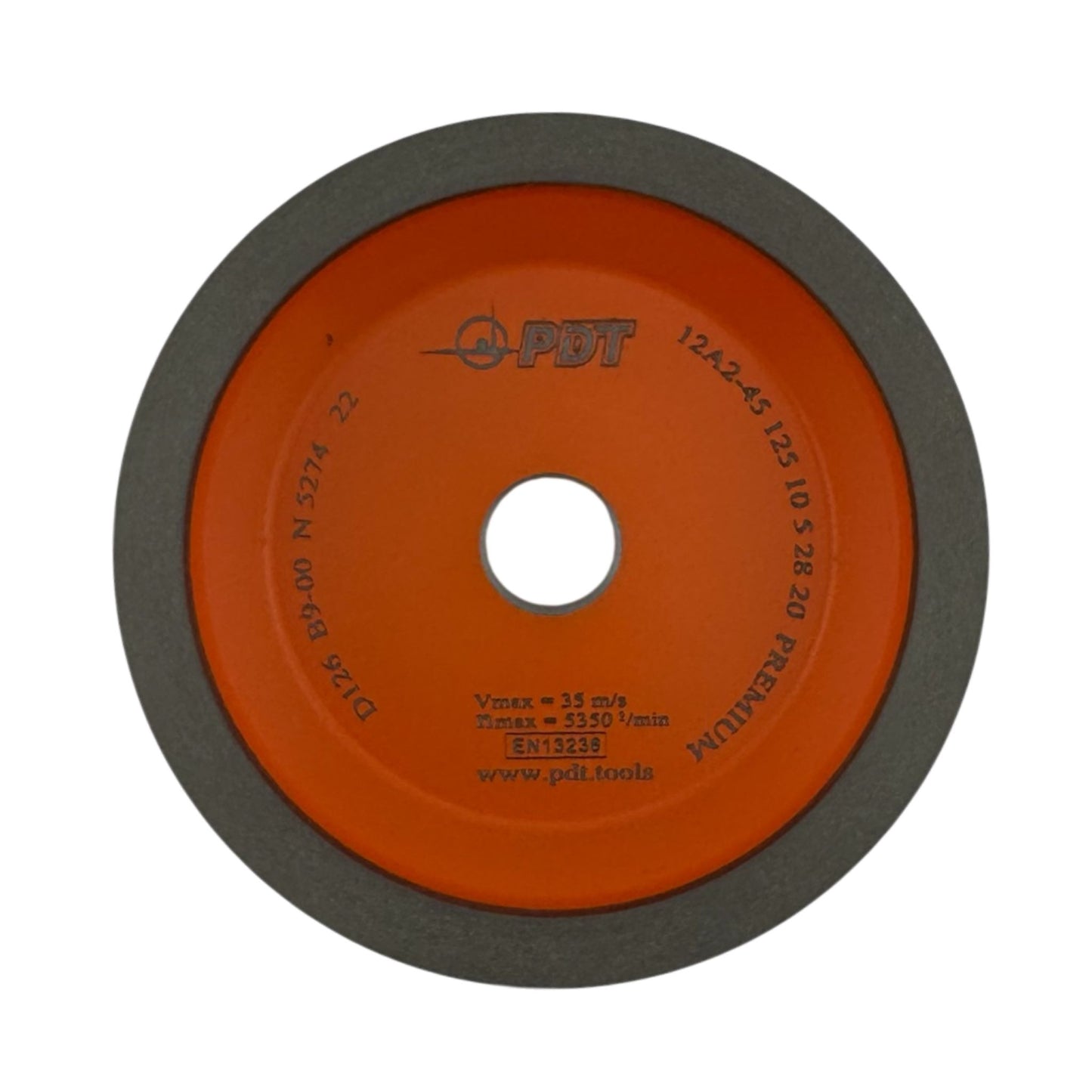 Diamond grinding wheel 12A2-45 125-10-5-28-20 D126 PREMIUM B9-00