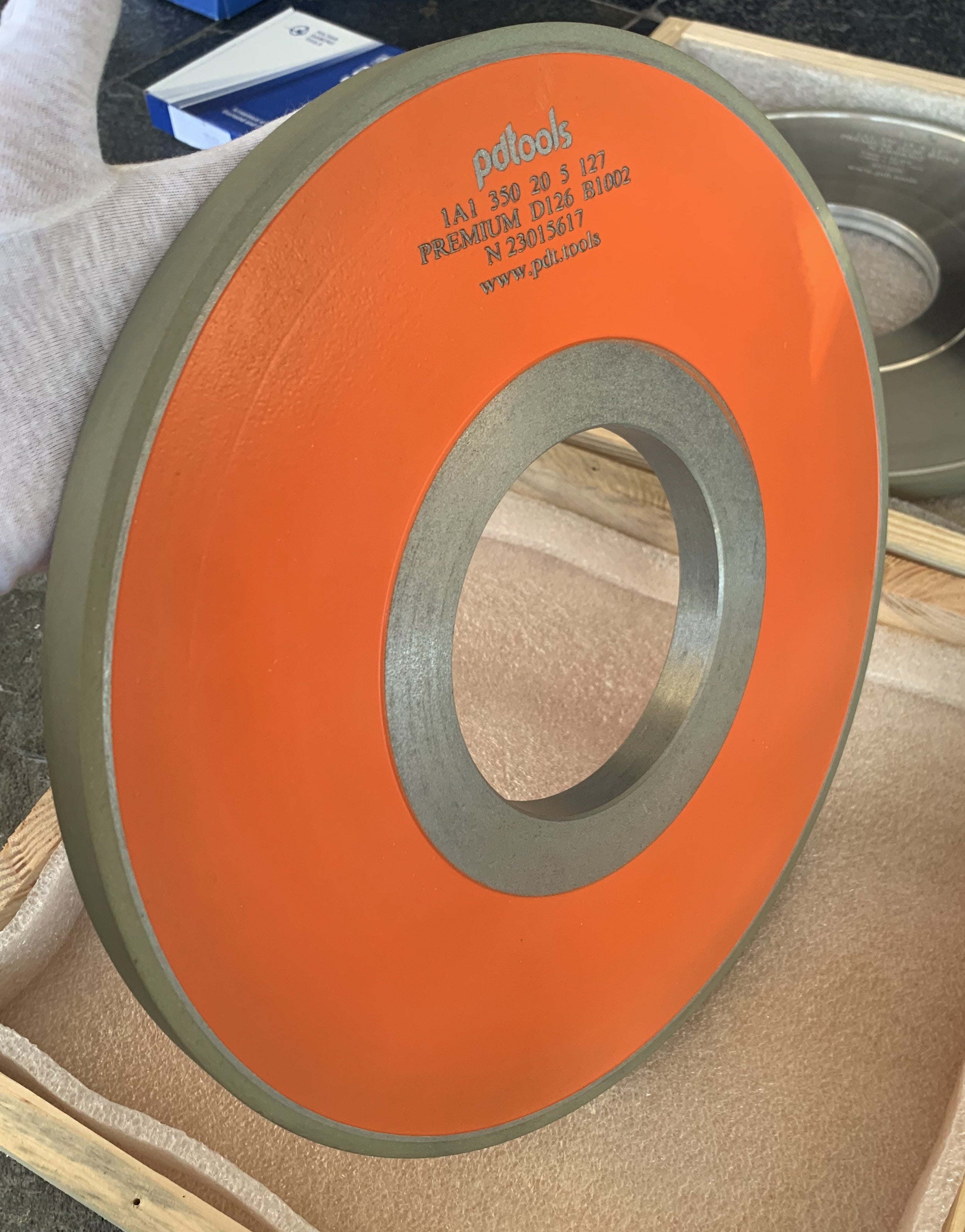 Diamond grinding wheel 1A1 350205127 D126 PREMIUM B1002 AndMAX LLC