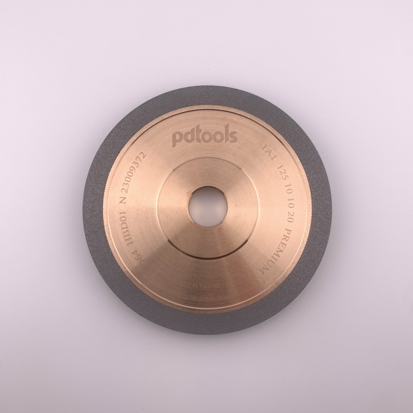 Diamond grinding wheel 1A1 125-10-10-20 D64 PREMIUM HBD01