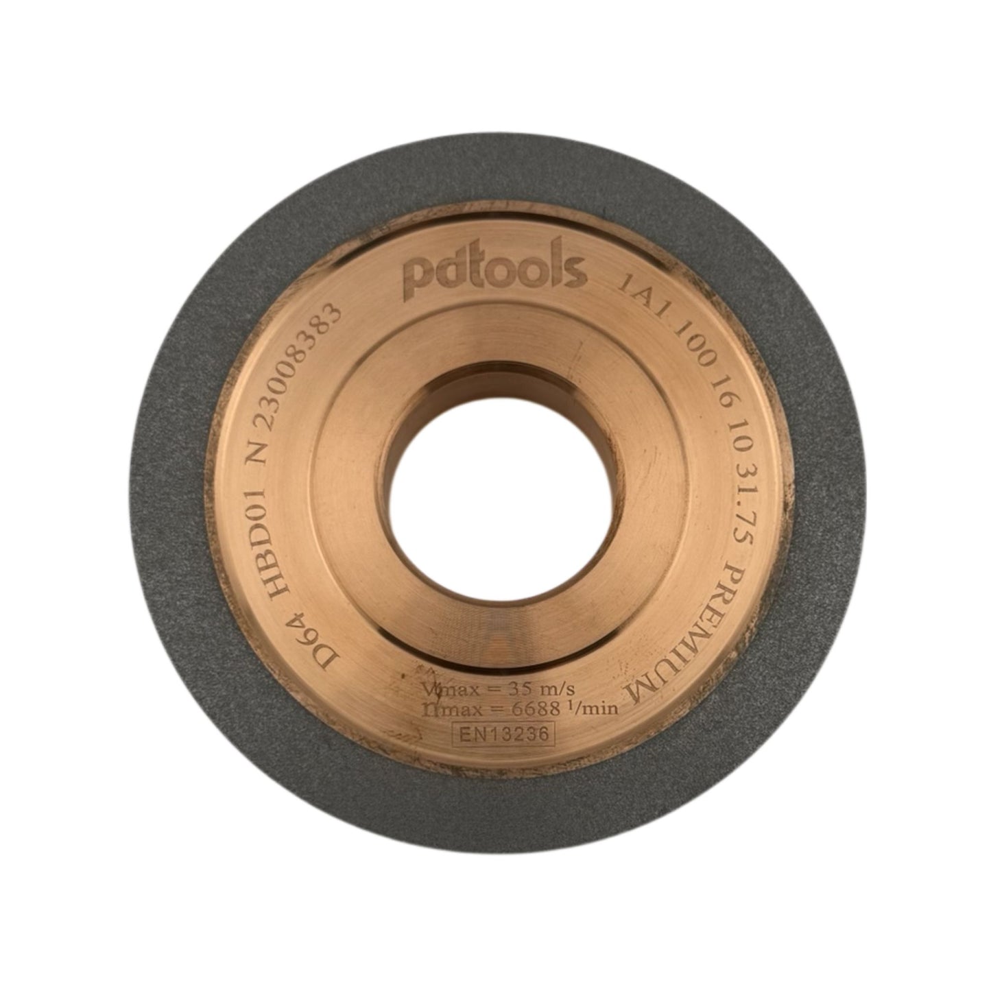 Diamond grinding wheel 1A1 100-16-10-31.75 D64 PREMIUM HPD01