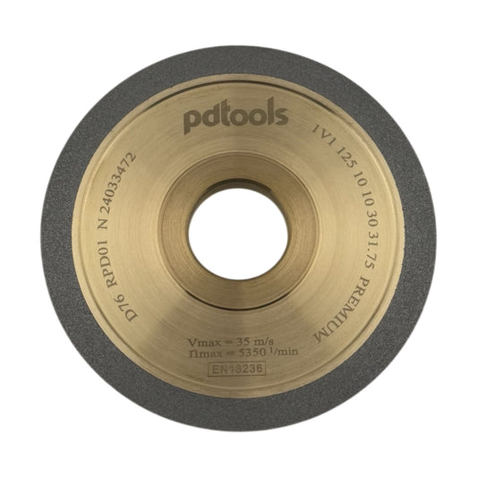 5 Inch Diamond grinding wheel 1V1 125-10-10-30-31.75 D76 PREMIUM RPD01