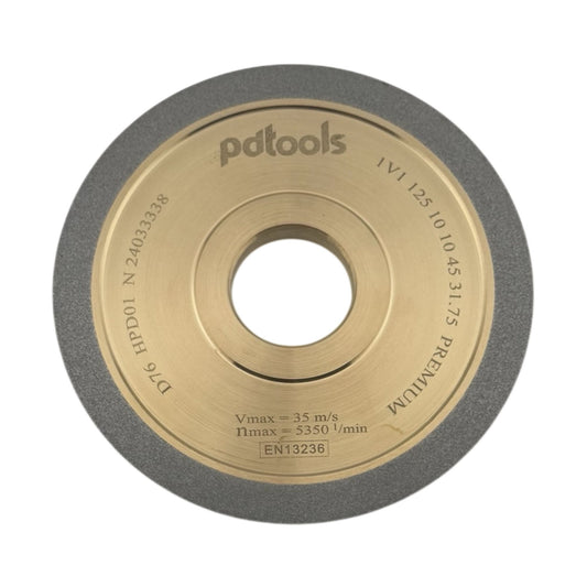 5 Inch Diamond grinding wheel 1V1 125-10-10-45-31.75 D76 PREMIUM HPD01