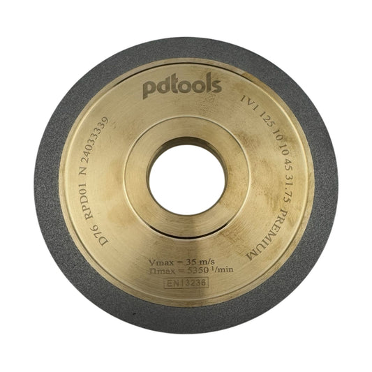 5 Inch Diamond grinding wheel 1V1 125-10-10-45-31.75 D76 PREMIUM RPD01