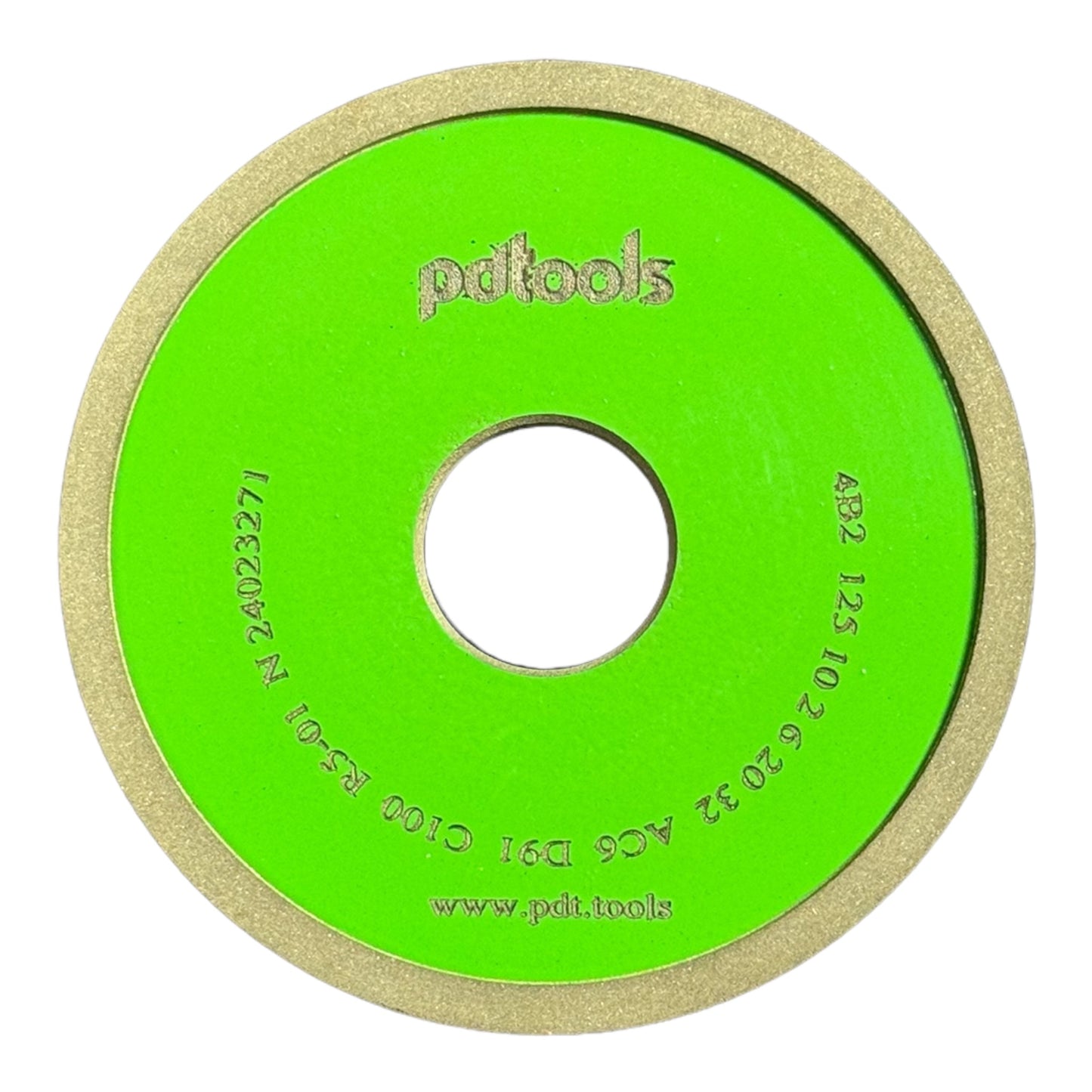 Diamond grinding wheel 4B2 125-10-2-6-20-32 D91 C100 R5-01