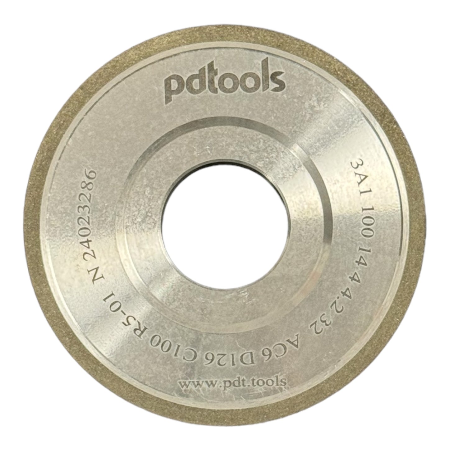 Diamond grinding wheel 3A1 100-14-4-4.2-32 D126 C100 R5-01