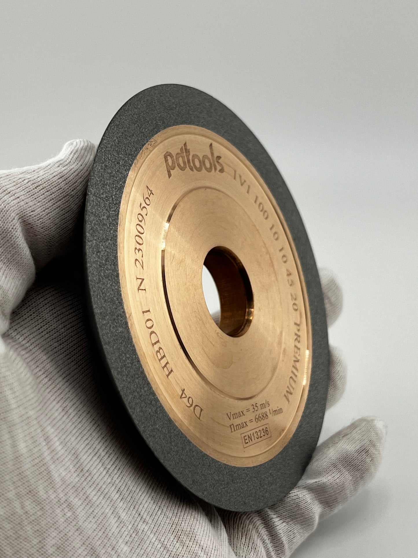 Diamond grinding wheel 1V1 100-10-10-45-20 D64 PREMIUM HBD01