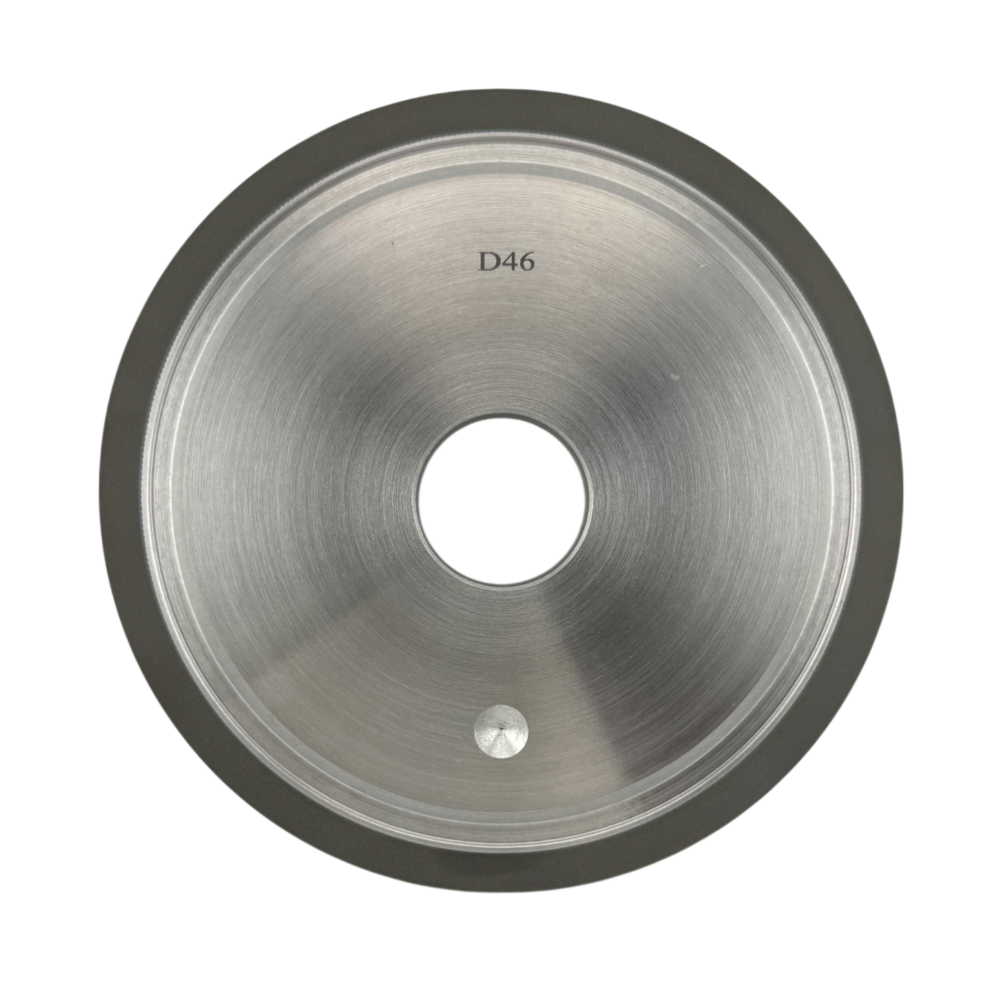 back view 6 inch diamond wheel 14M1 flat type 120/220/400 triple grit 32mm arbor for carbide tools sharpening