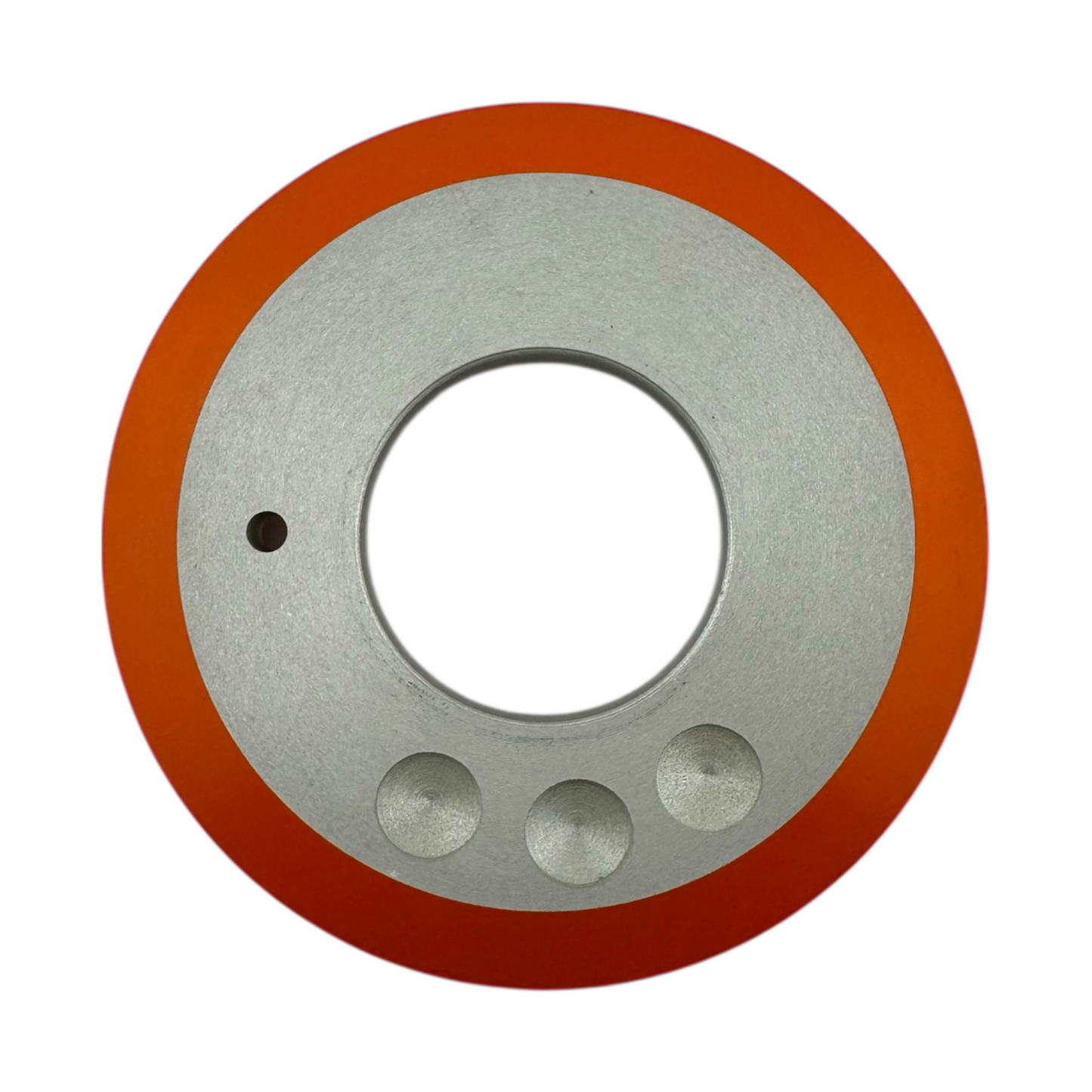 back view 5 inch diamond cup wheel 6A2 120/400 double grit 32mm arbor for carbide tools