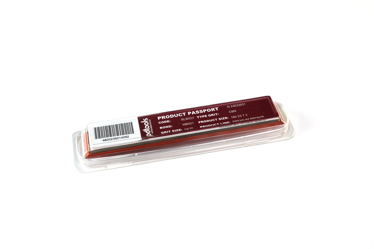 CBN Sharpening Stone 6x1" 1500 Grit MB001 Premium Bronze