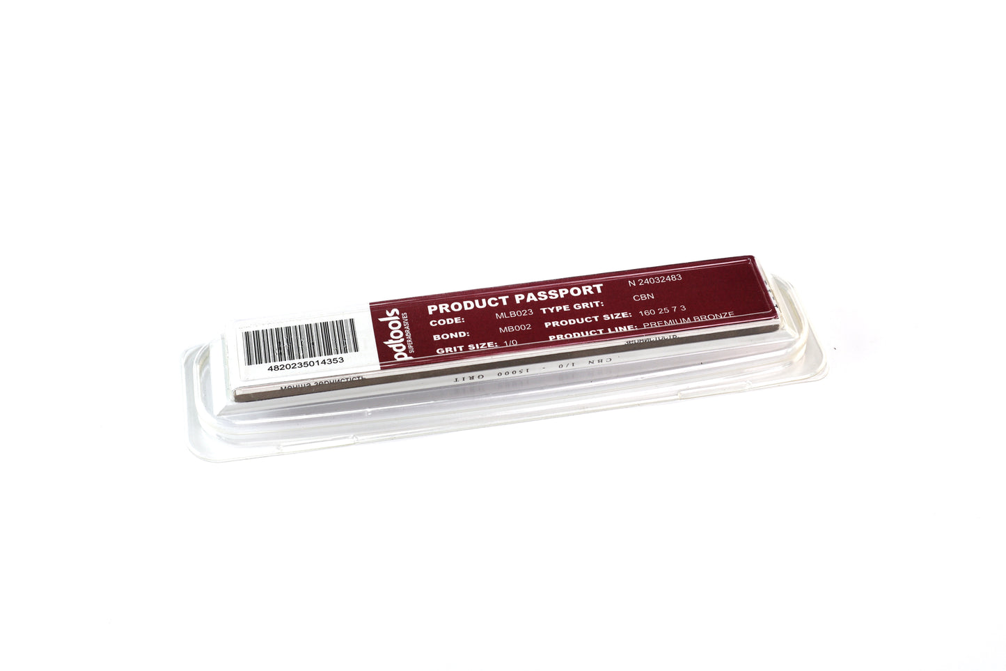 CBN Sharpening Stone 6x1" 15000 Grit MB002 Premium Bronze