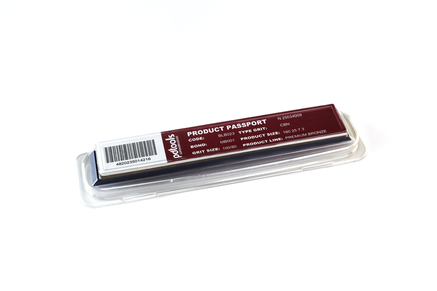 CBN Sharpening Stone 6x1" 225 Grit MB001 Premium Bronze
