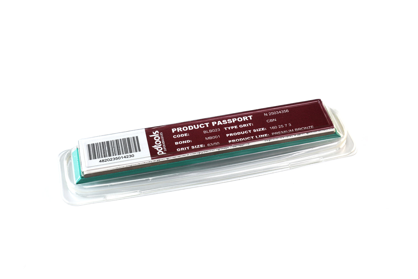 CBN Sharpening Stone 6x1" 285 Grit MB001 Premium Bronze