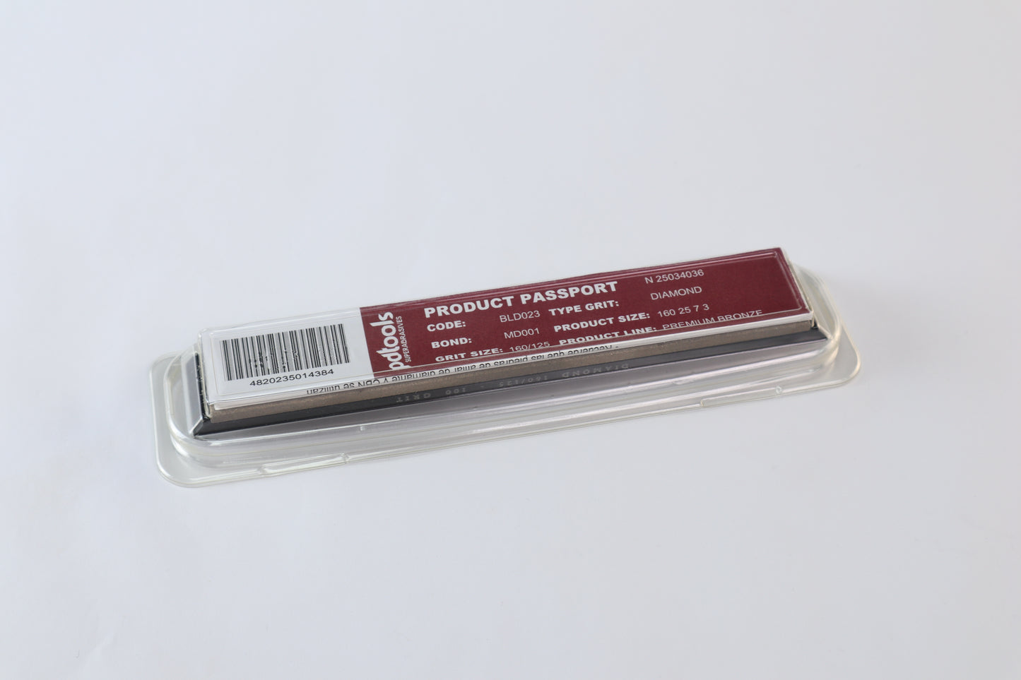 Diamond Sharpening Stone 6x1" 100 Grit MD001 Premium Bronze