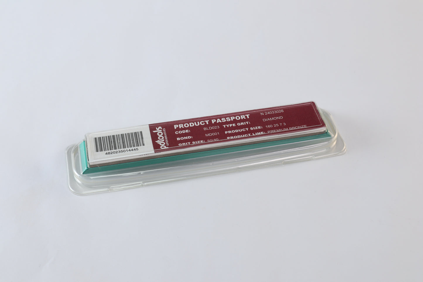 Diamond Sharpening Stone 6x1" 325 Grit MD001 Premium Bronze