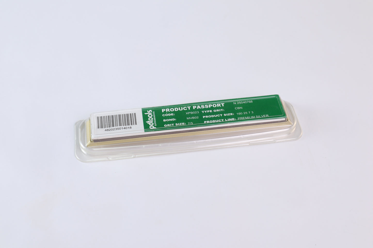 CBN Sharpening Stone 6x1" 3000 Grit MVB02 Premium Silver