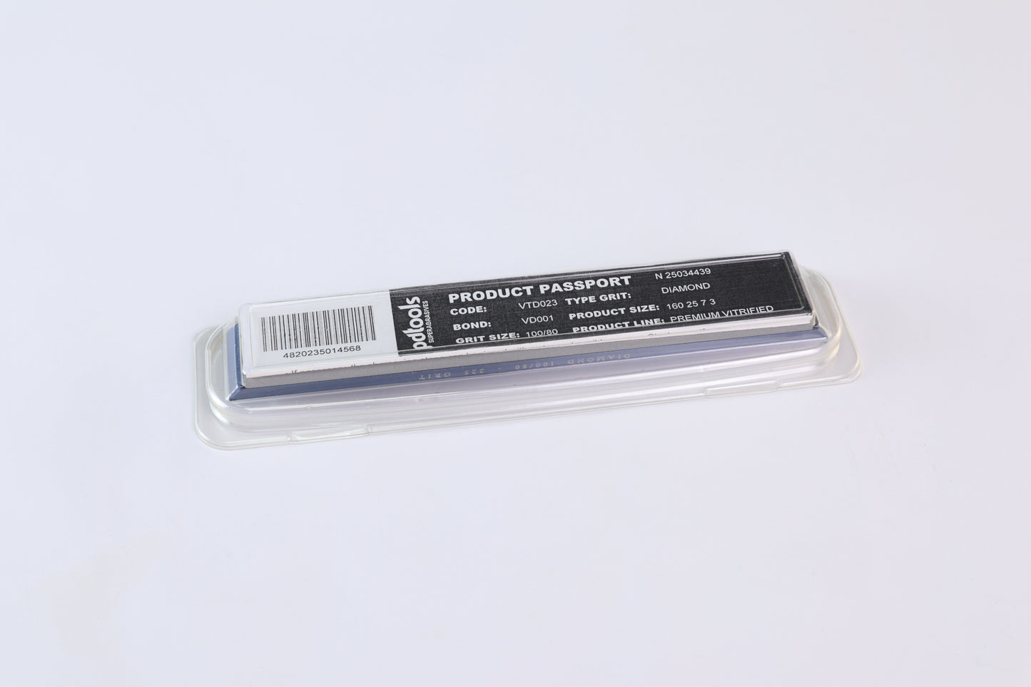 Diamond Sharpening Stone 6x1" 225 Grit VD001 Premium Vitrified
