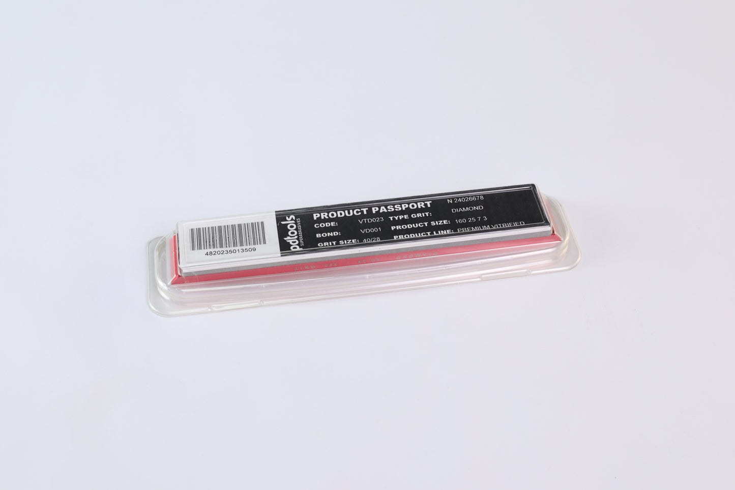 Diamond Sharpening Stone 6x1" 550 Grit VD001 Premium Vitrified