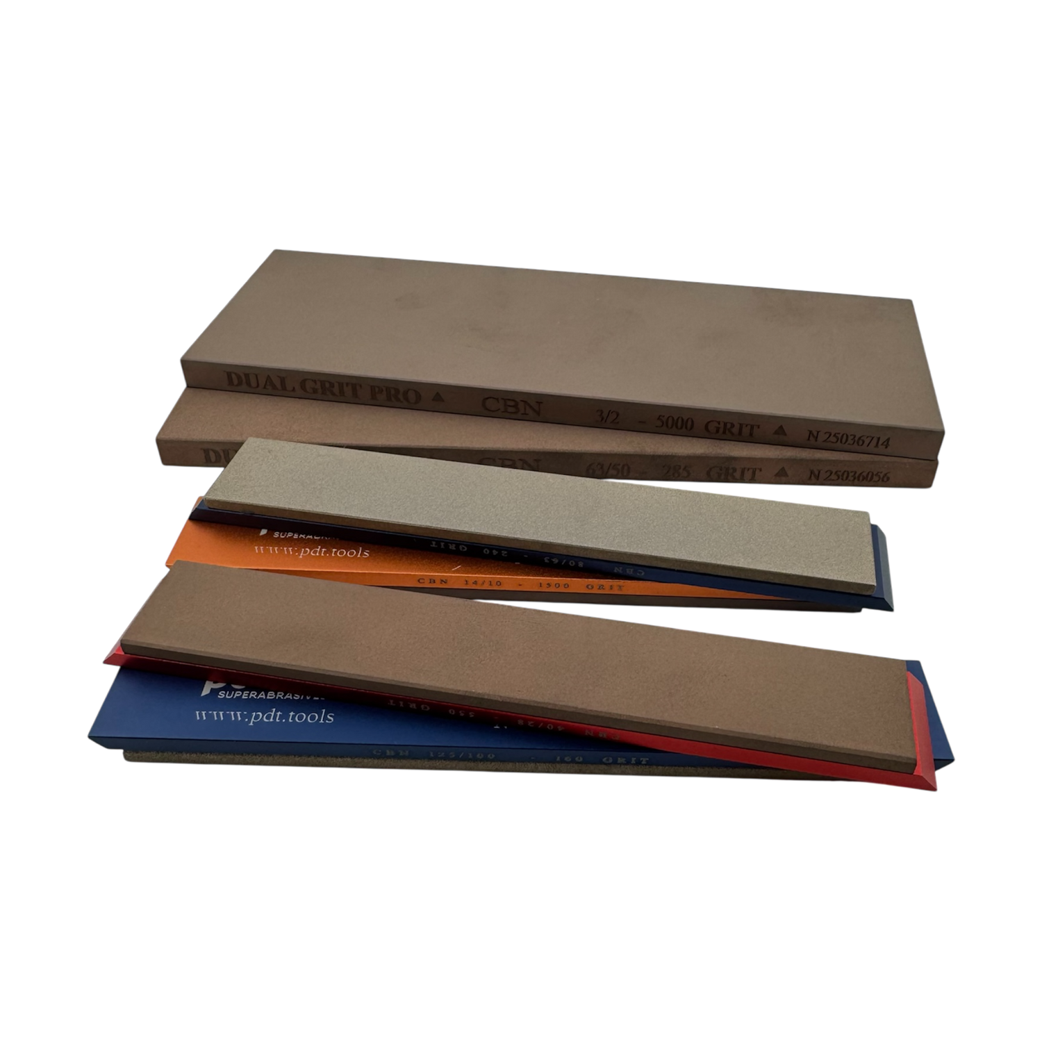 CBN and diamond sharpening stones for Edge Pro systems and hand sharpening