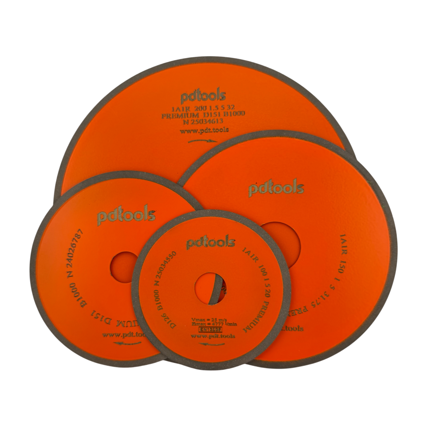 Diamond cut-off wheels for precision cutting of carbide, glass, ceramics