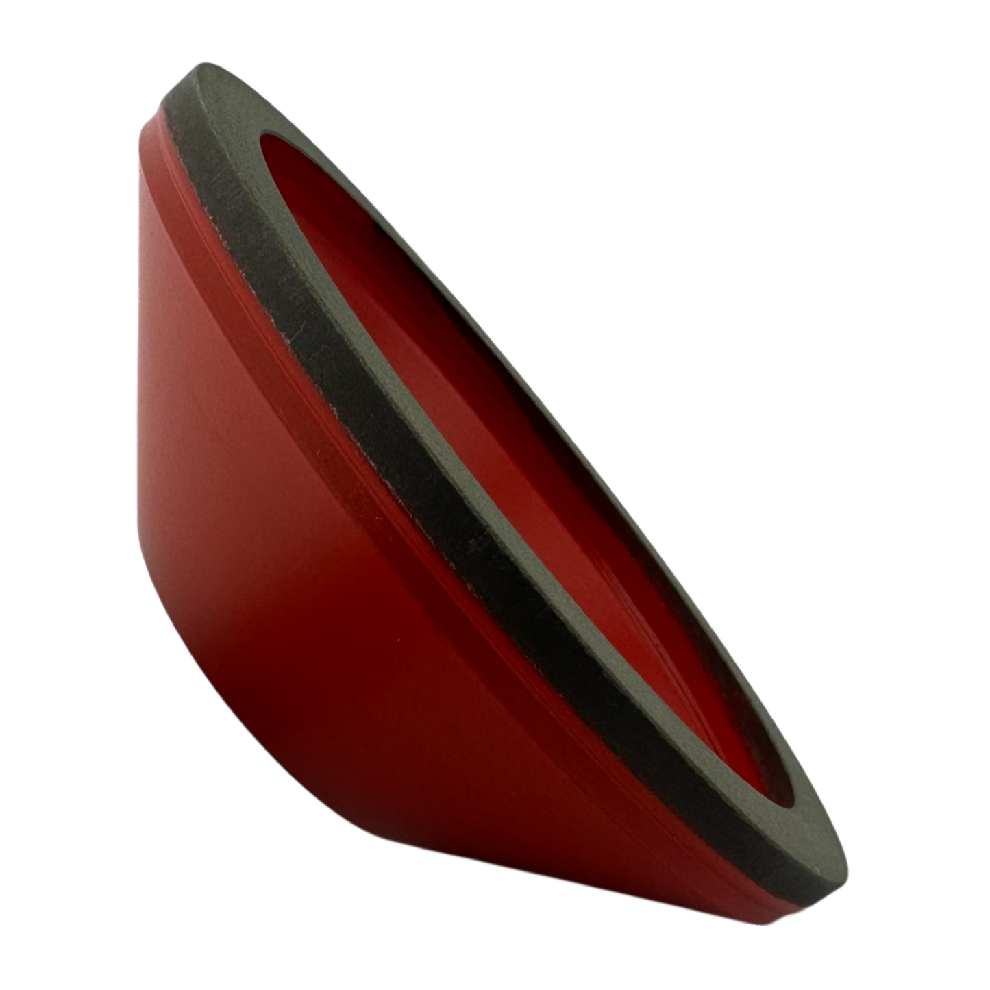 5 inch CBN grinding wheel 12A2-45 W3/8 H5/8 B107 B2-01 for HSS tools side view