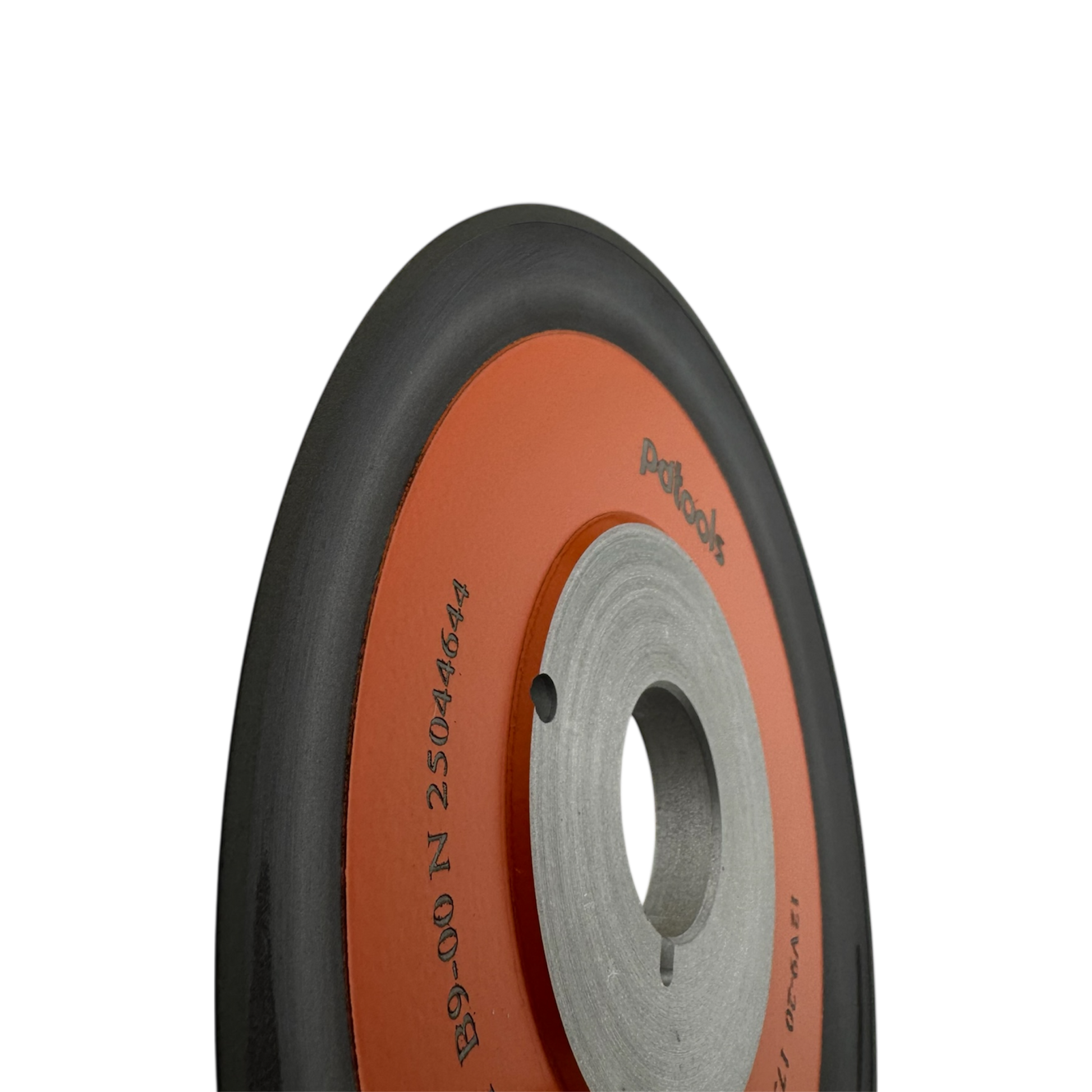 7 inch diamond grinding wheel 12V9-20 D46 400 grit premium with keyway layer detail