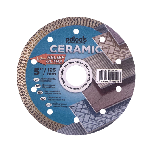 Diamond cutting disc RELIEF ULTRA 5''