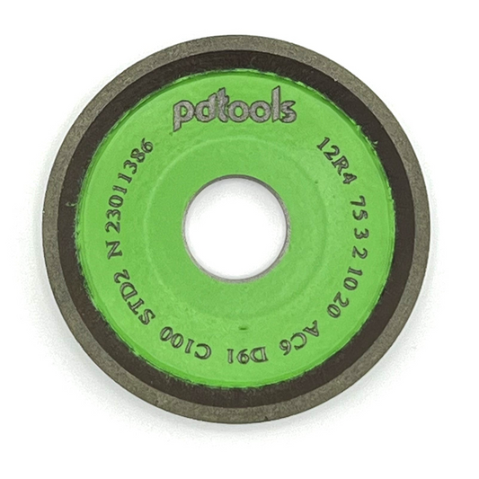 Diamond grinding wheel 12R4 75-3-2-10-20 D91 C100 STD2