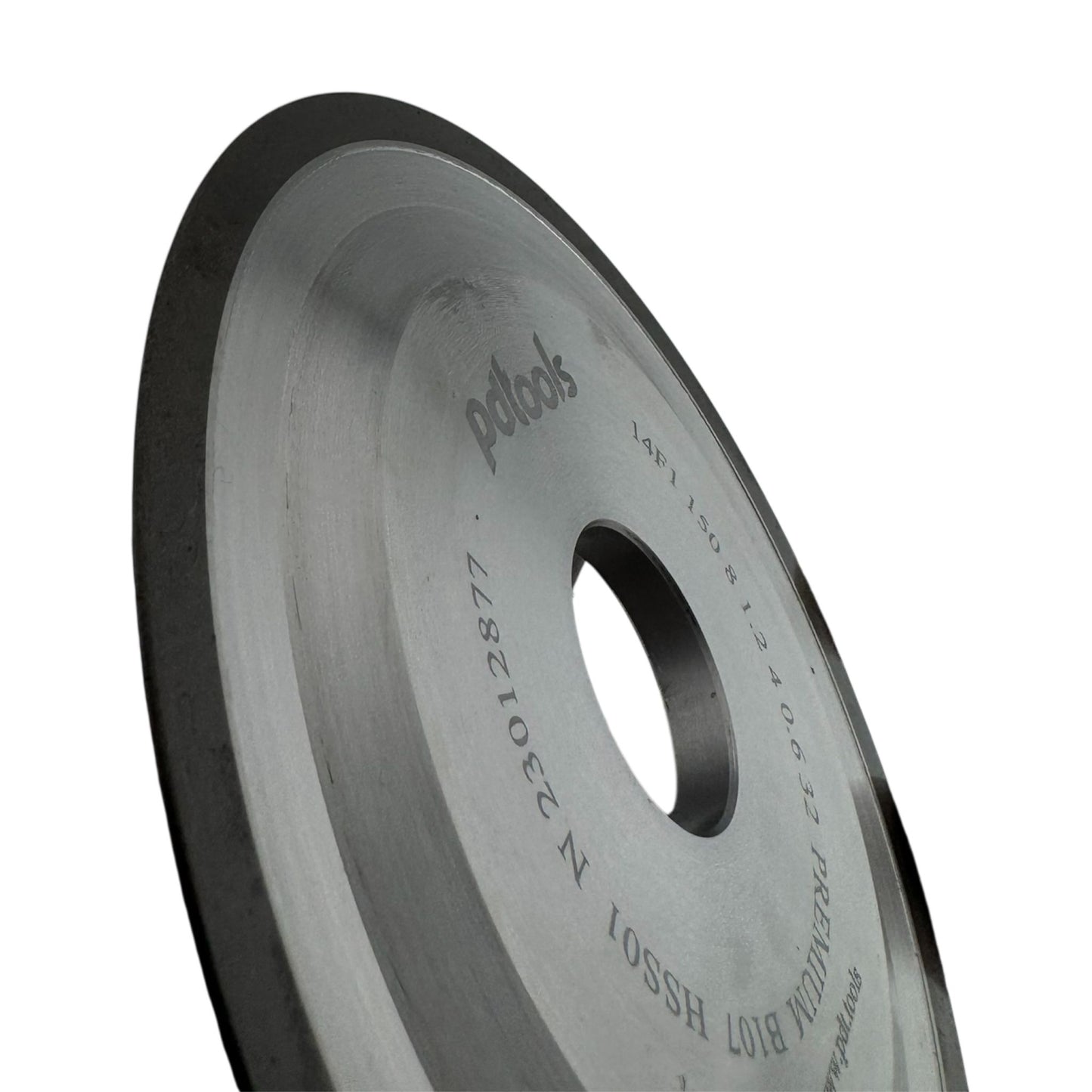 CBN grinding wheel 14F1 150 8 1.2 4 0.6 32 B107 PR for HSS circular saws