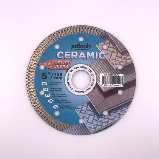Diamond cutting disc RELIEF ULTRA 5''