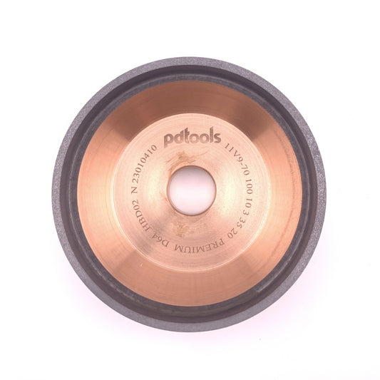 Diamond grinding wheel 11V9-70 100-10-3-35-20 D64 PREMIUM HBD02