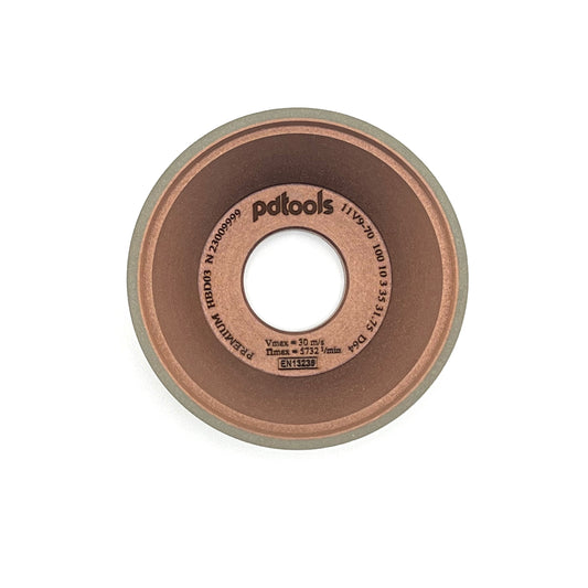 Diamond grinding wheel 11V9-70 100-10-3-35-31.75 D64 PREMIUM HBD03