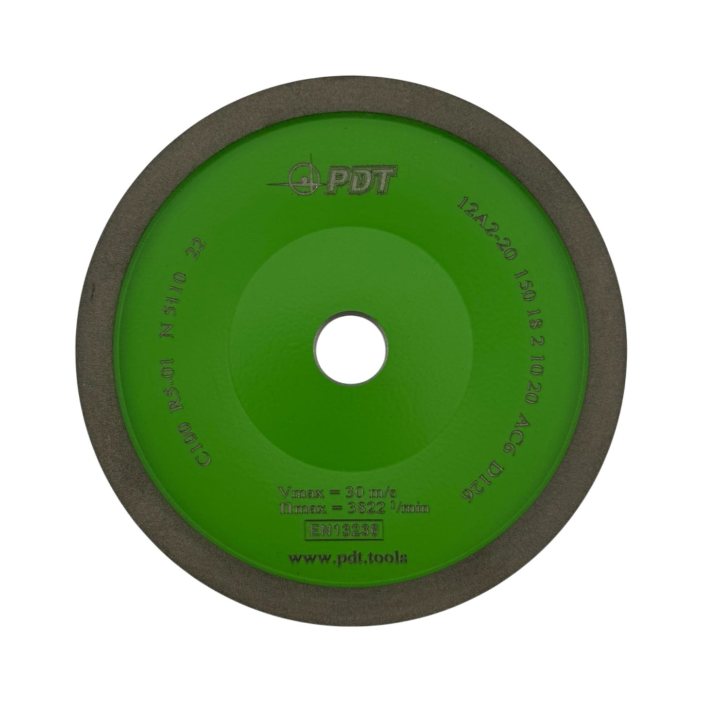 Diamond grinding wheel 12A2-20 150-18-2-10-20 D126 C100 R5-01