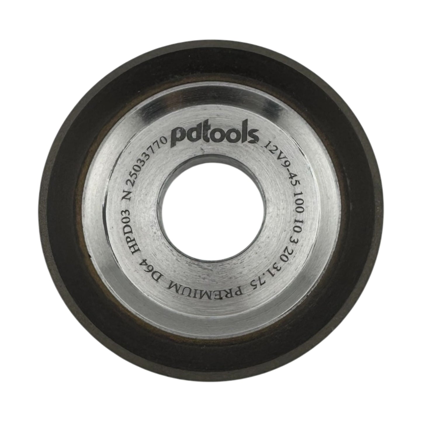Diamond grinding wheel 12V9-45 100-10-3-20-31.75 D64 PREMIUM HPD03