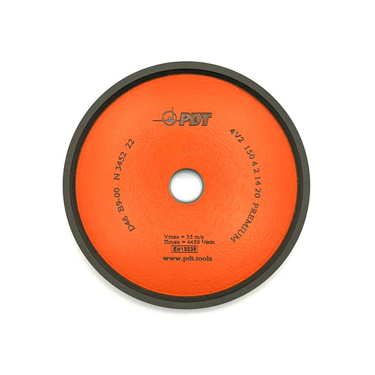 Diamond grinding wheel 4V2 150-4-2-14-20 D46 PREMIUM B9-00