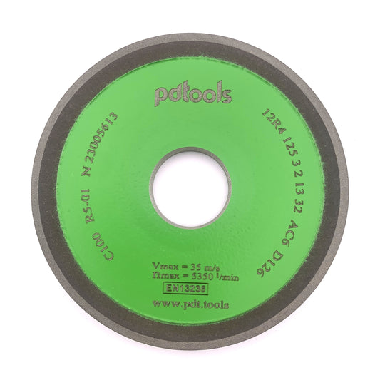 Diamond grinding wheel 12R4 125-3-2-13-32 D126 C100 R5-01