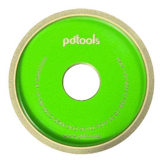 Diamond grinding wheel 6A2 125-6(2+2+2)-6-18-32 D126/D46/M20 C100 B2-01