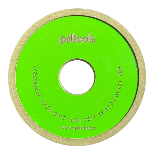 Diamond grinding wheel 4B2 125-10-2-6-20-32 D91 C100 R5-01