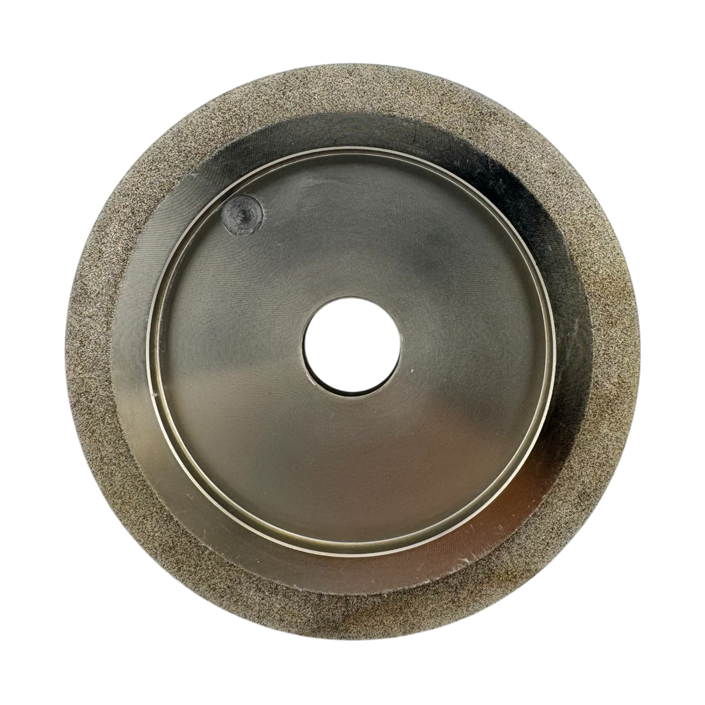 5" CBN Bandsaw Sharpening Wheel | Profile 10/30 | Tooth Spacing 7/8" | Arbor 7/8" | 140 Grit | B126