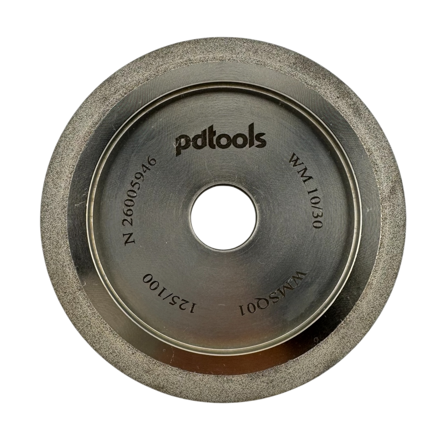 5" CBN Bandsaw Sharpening Wheel | Profile 10/30 | Tooth Spacing 7/8" | Arbor 7/8" | 140 Grit | B126