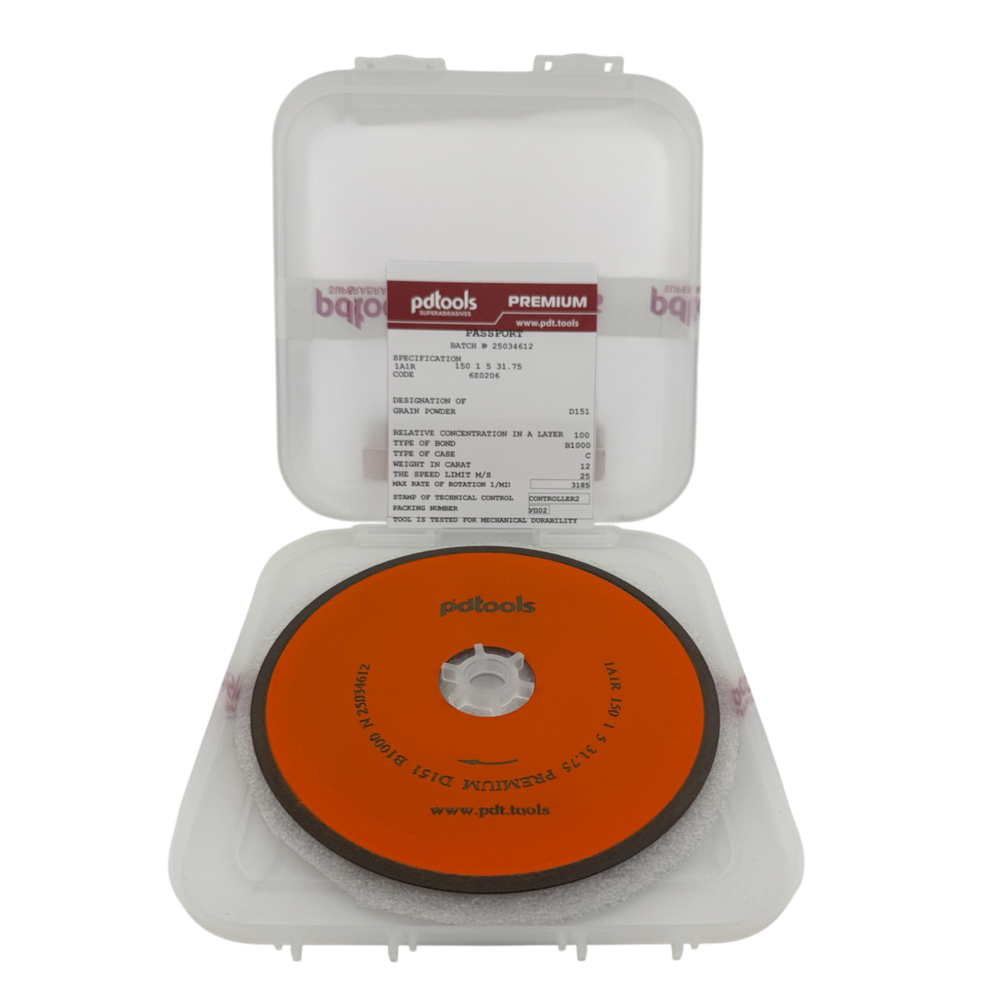 6 Inch Diamond cut-off wheel 100 Grit PREMIUM B1000
