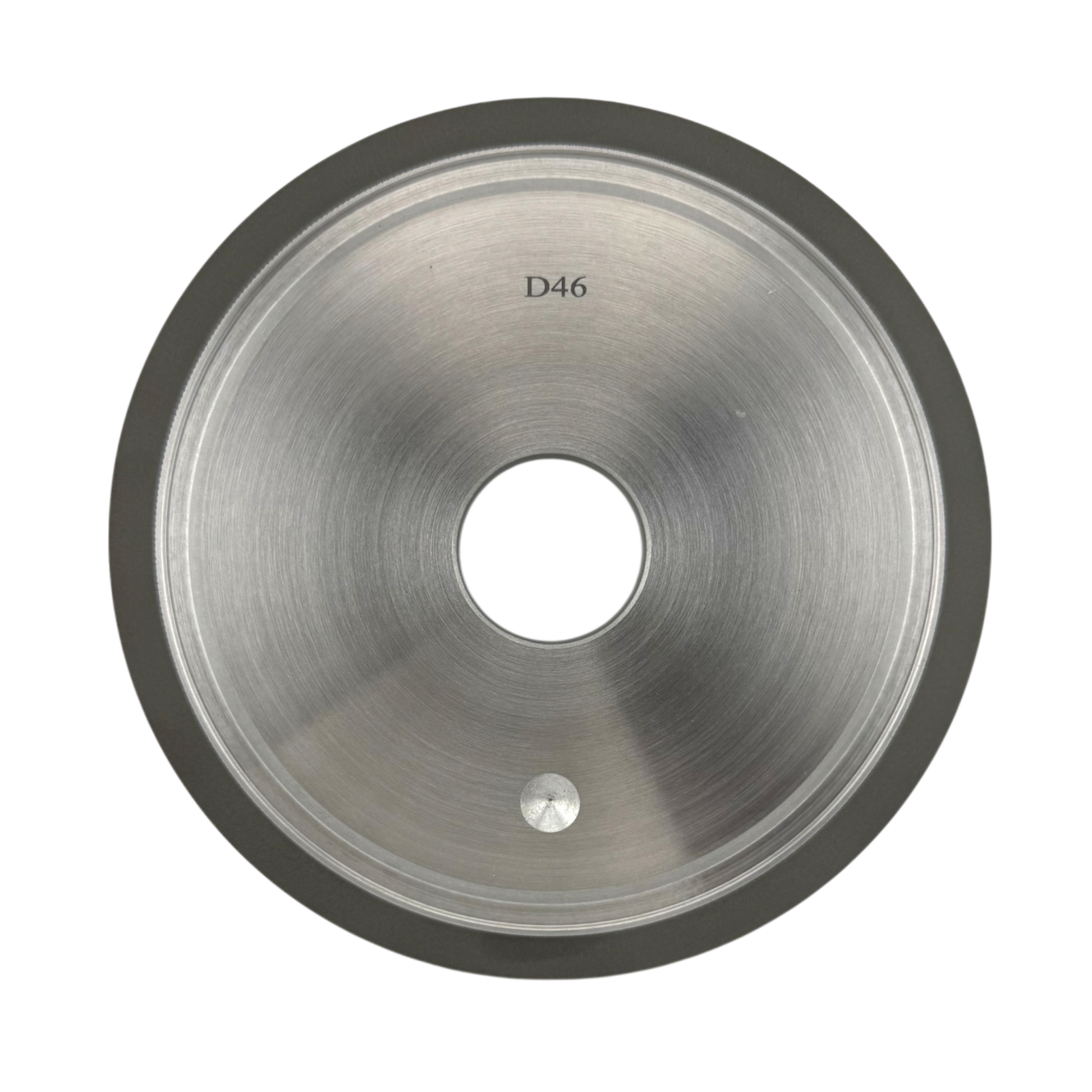 back view 6 inch diamond  wheel 14M1 flat type 120/220/400 triple grit 32mm arbor for carbide tools sharpening 