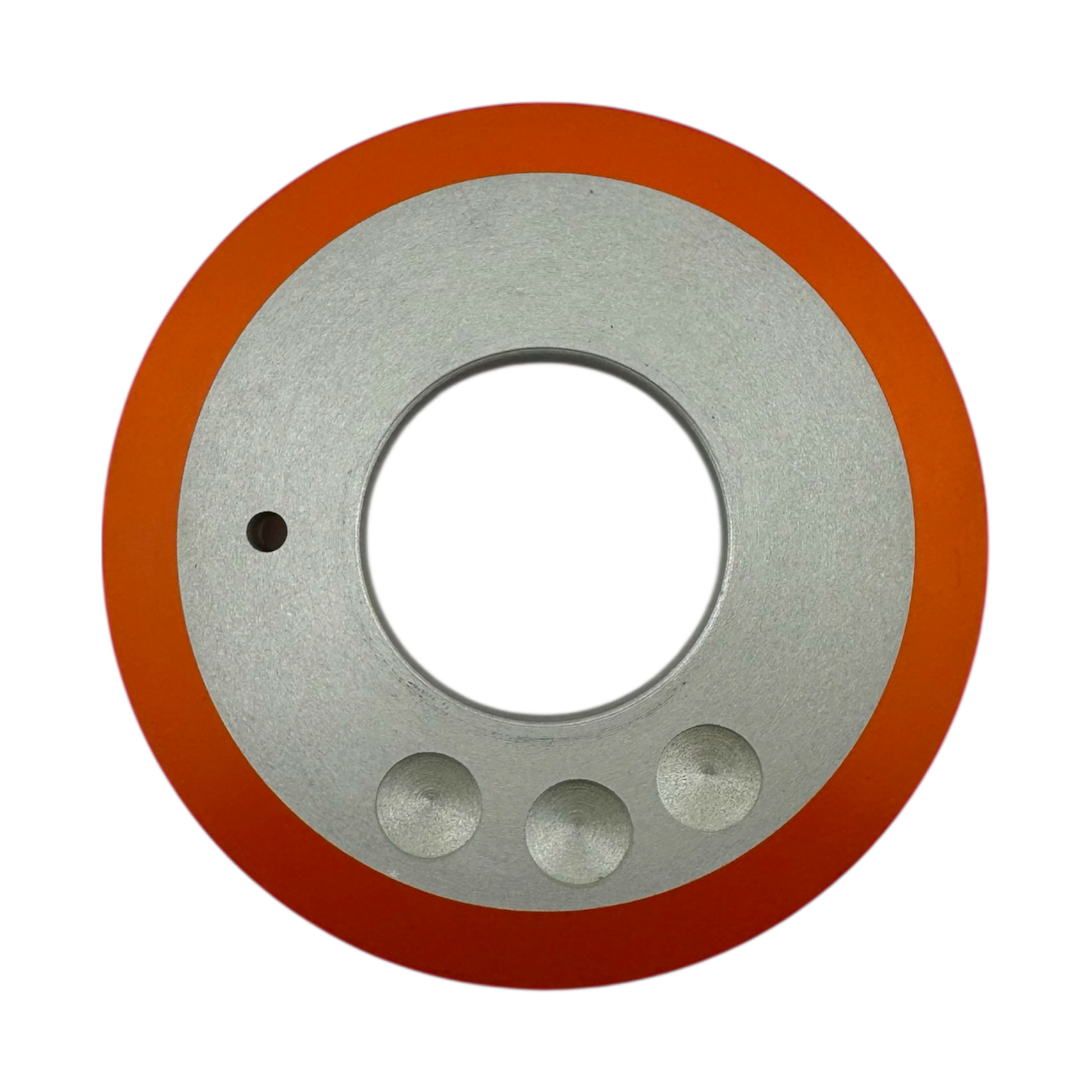 back view 5 inch diamond cup wheel 6A2 120/400 double grit 32mm arbor for carbide tools