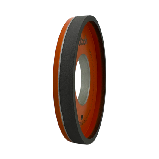 side view 5 inch diamond cup wheel 6A2 120/400 double grit 32mm arbor for carbide tools