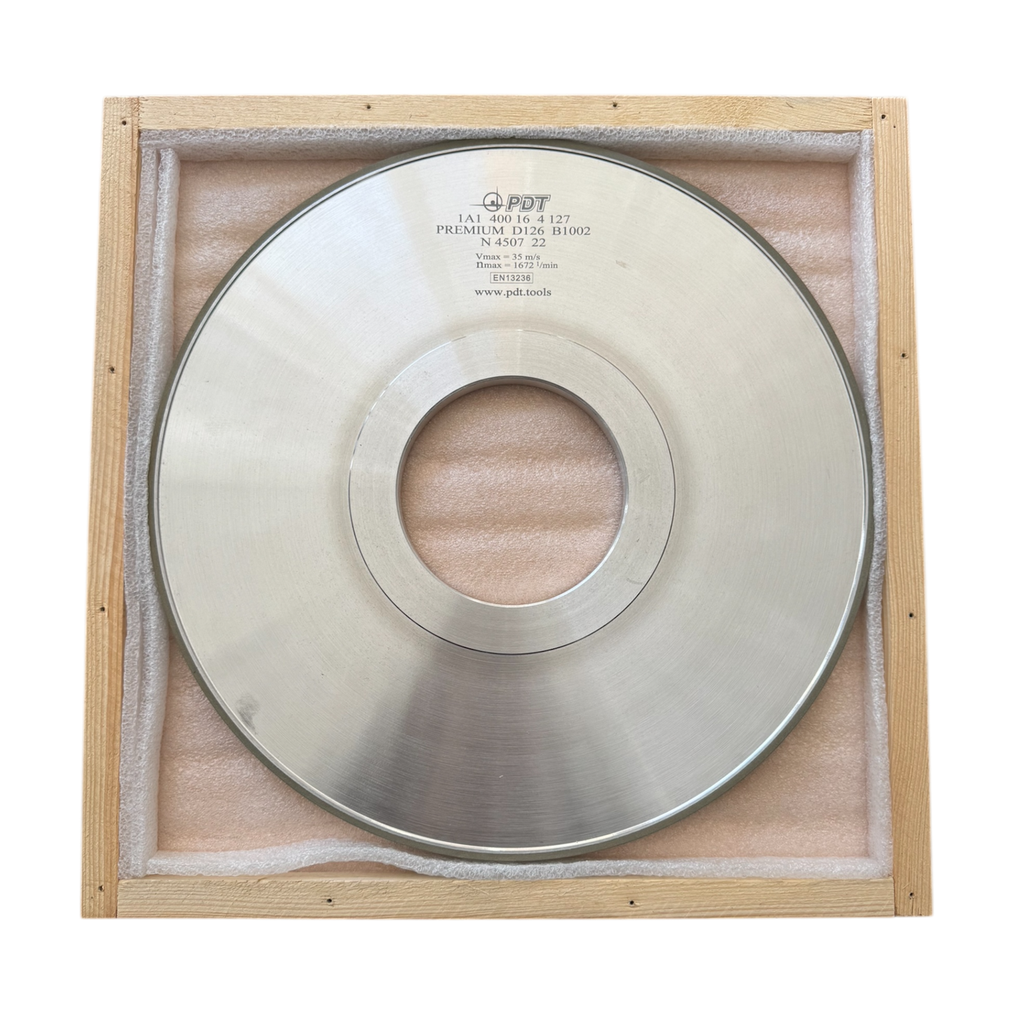 Diamond grinding wheel 1A1 400-16-4-127 D126 PREMIUM B1002