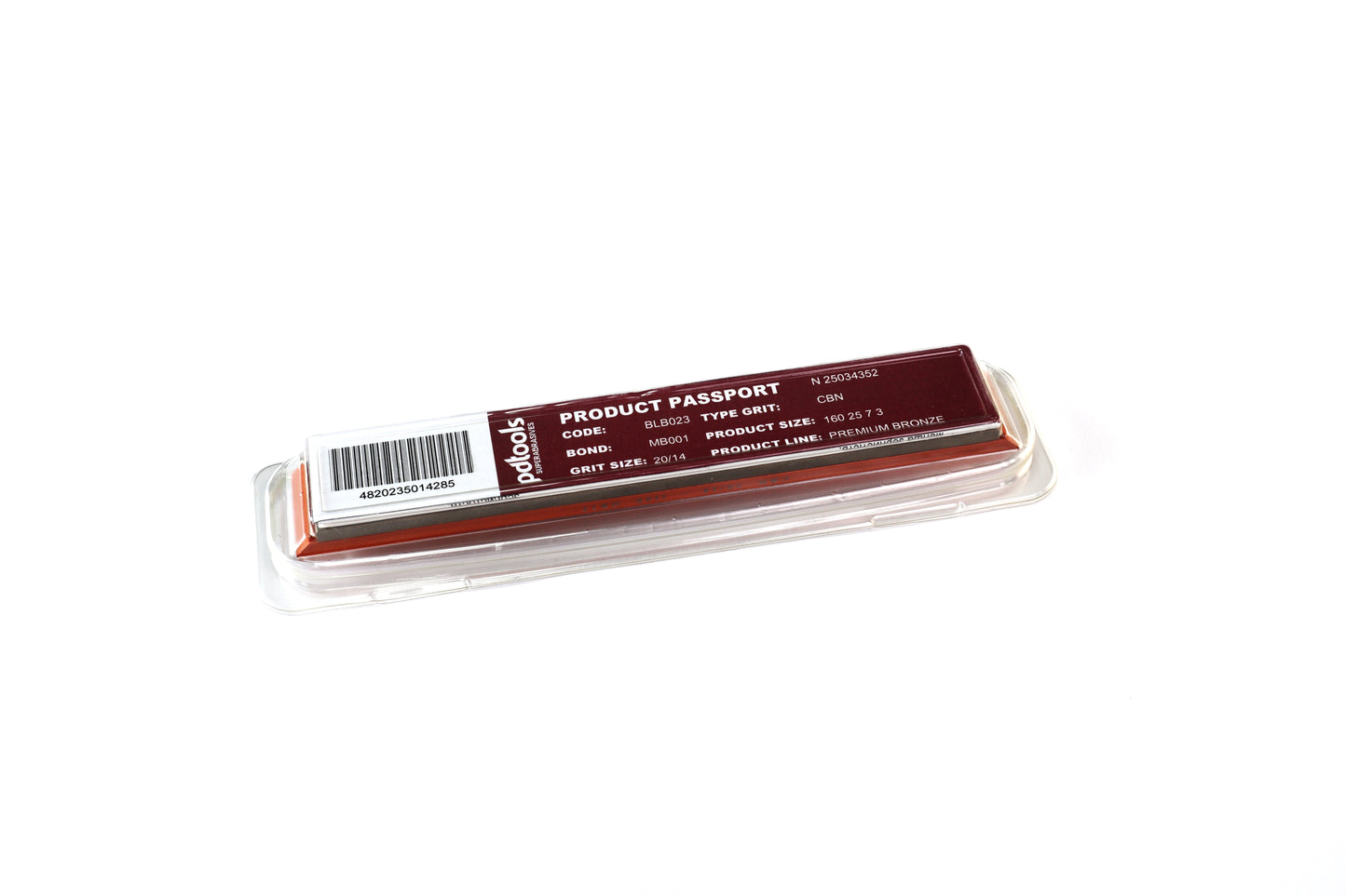 CBN Sharpening Stone 6x1" 1100 Grit MB001 Premium Bronze